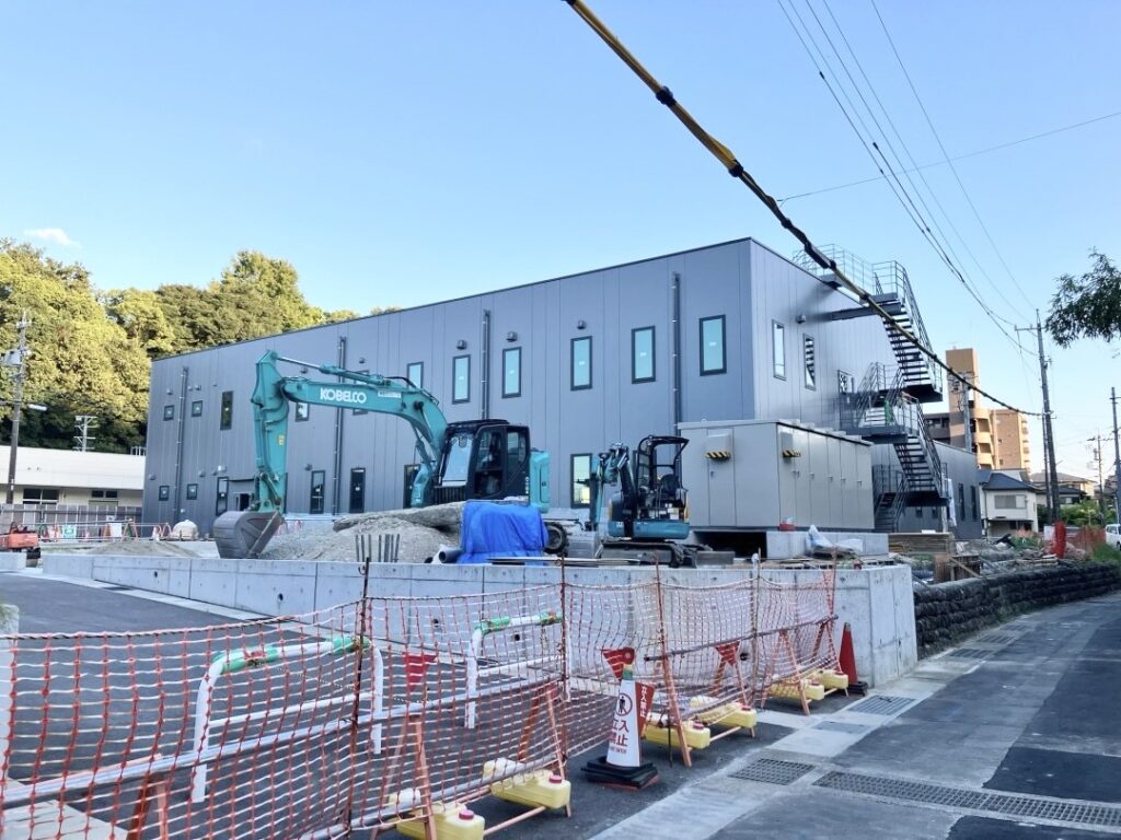 中部電力パワーグリッド2階建て：旧ベリー倭町店の跡地